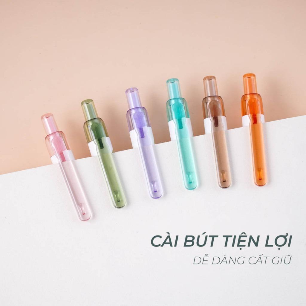 Bút Gel Bấm Hương Thơm Fruity 0.5 mm - ClassMate CL-GP510SG - Mực Tím Nho
