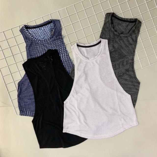 Áo Tanktop, Áo Tập Gym Nữ 3 Lỗ Năng Động