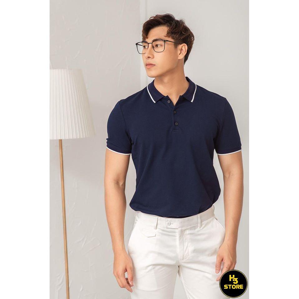 ÁO THUN NAM POLO CỔ VIỀN- 100% COTTON CHẤT ĐẸP