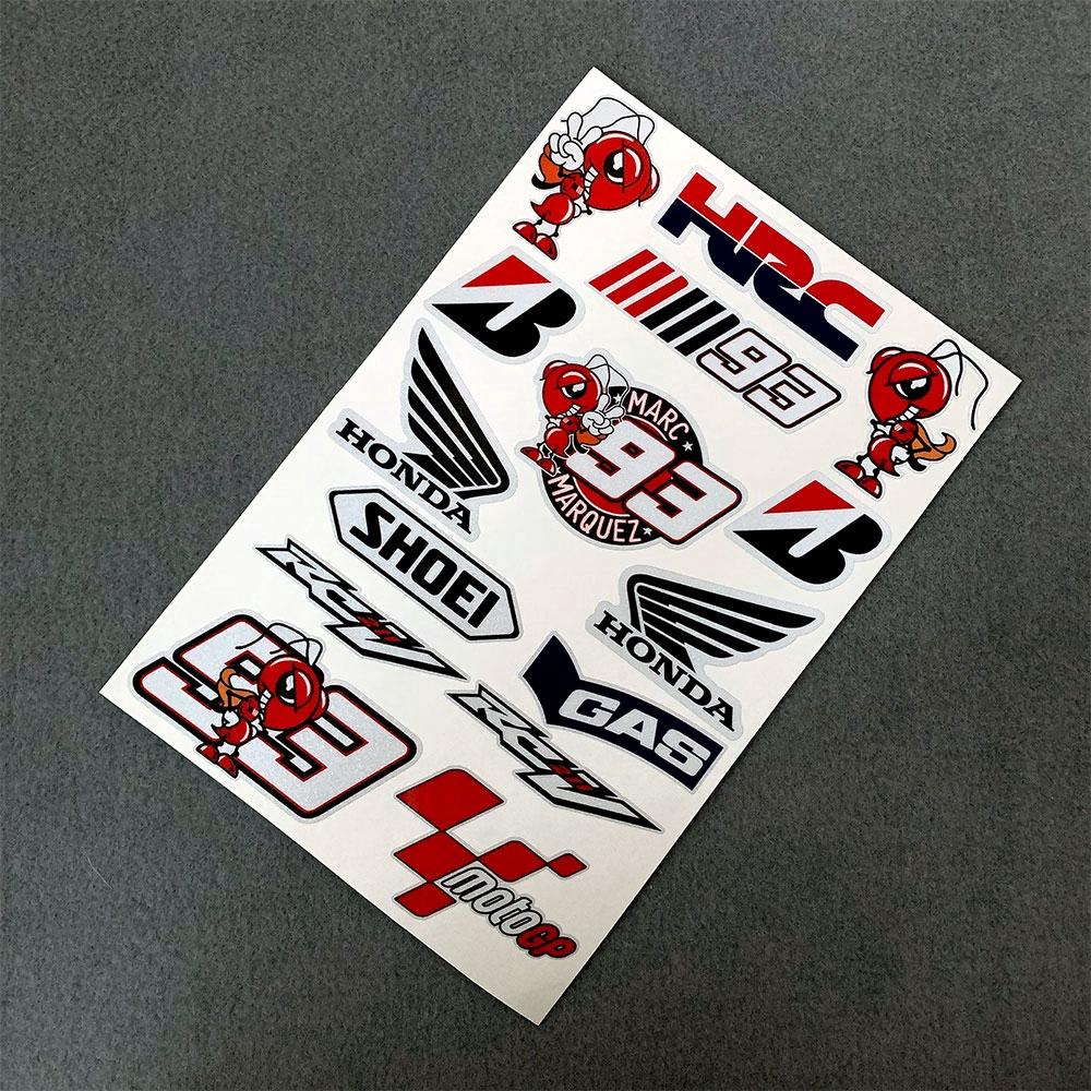 Miếng Dán Logo Trang Trí Xe Mô Tô