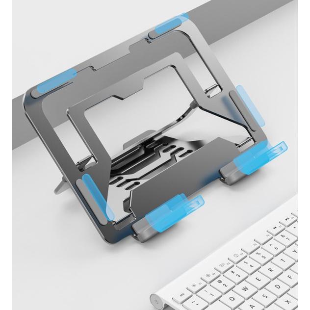 Giá Đỡ, Kẹp IPad Galaxy Tab chất liệu nhôm, có thể gấp gọn để bàn cao cấp đa năng tiện ích