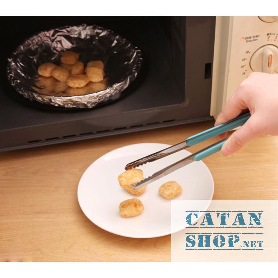 Combo 3 kẹp nướng BBQ tay cầm ABS chống nóng, kẹp nướng thịt, gắp bánh siêu tiện dụng GD144-KepBBQ-3