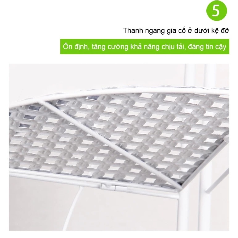 Kệ Để Góc Tường Hoa Văn Họa Tiết Kiểu Dáng Châu Âu Dùng Cho Phòng Bếp Phòng Tắm
