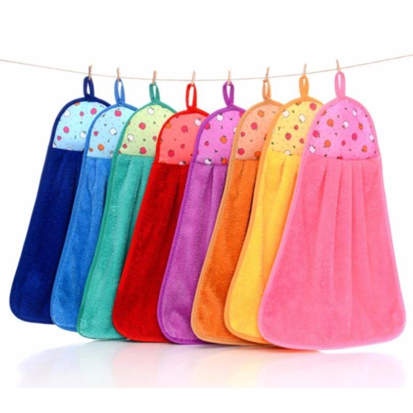 BỘ 3 KHĂN LAU TAY NHÀ BẾP SIÊU THẤM NƯỚC, KHĂN LAU TAY COTTON