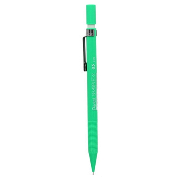 Bút Chì Kim Kỹ Thuật 0.5mm Nhựa Đục Pentel A125-D - Xanh Lá