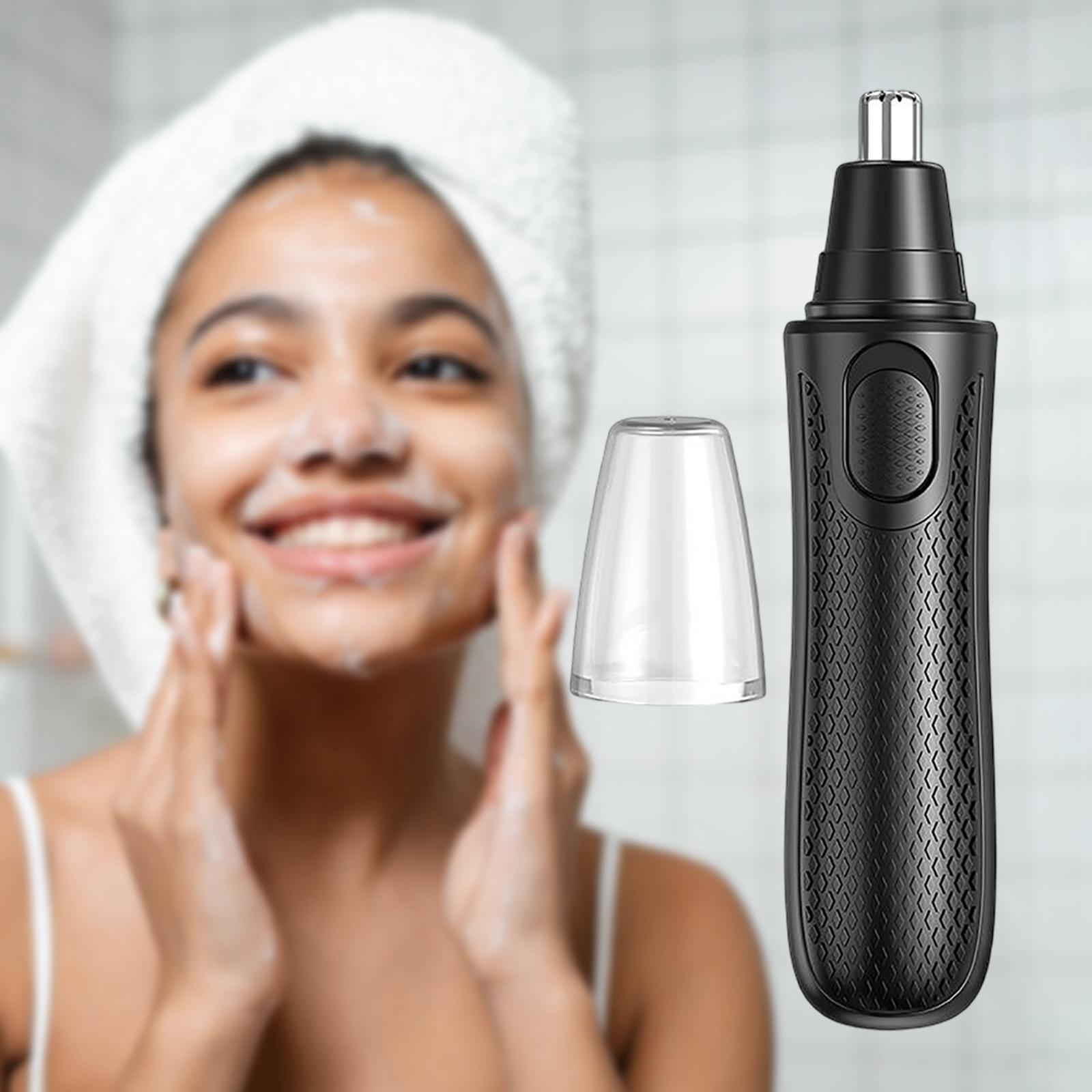 Portable Ear Nose Hair Trimmer Easy Cleansing Mute Motor Waterproof Facial Cleaner