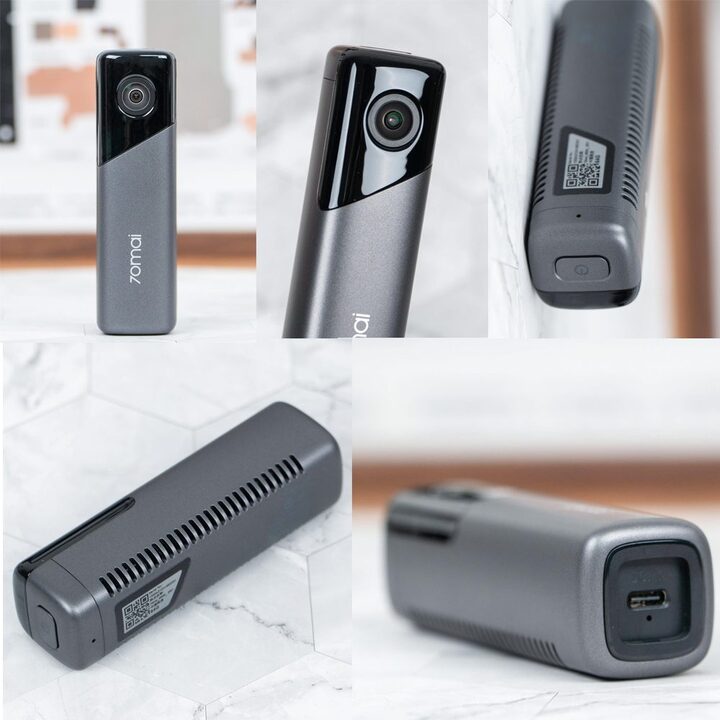 Camera hành trình Xiaomi 70mai M500 Bản quốc tế, kết nối Wifi - Hàng Nhập Khẩu