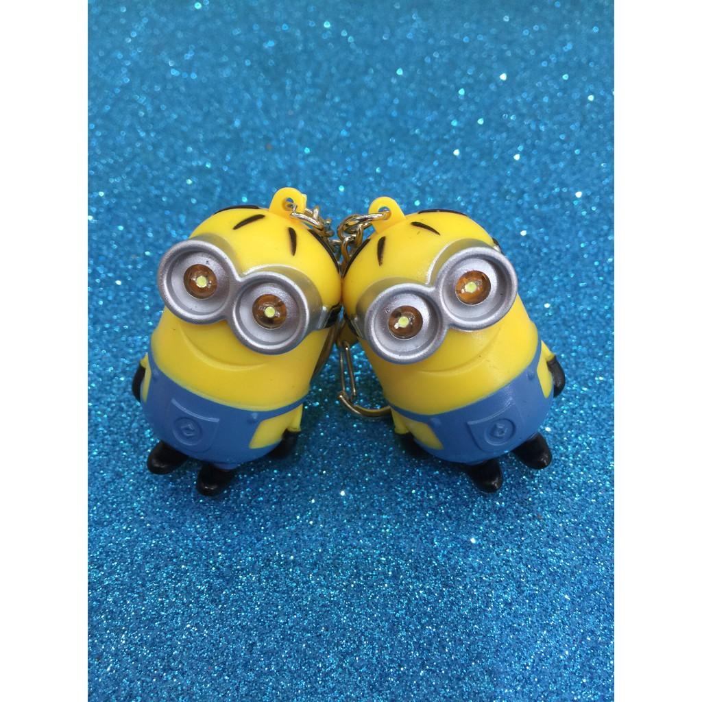 -Móc khóa Minion kêu I love You có đèn led có âm thanh -Móc khóa Minion kêu I love You có đèn led