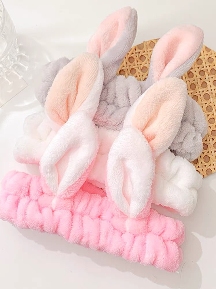 Băng Đô Tai Thỏ Cực Cute Vituni Bờm Tóc Trang Điểm Dễ Thương BD15