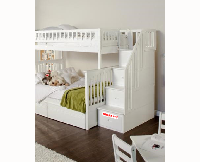 Giường Tầng Cao Cấp USA OHAHA -GT (Dưới 1m4, Trên 1m2)