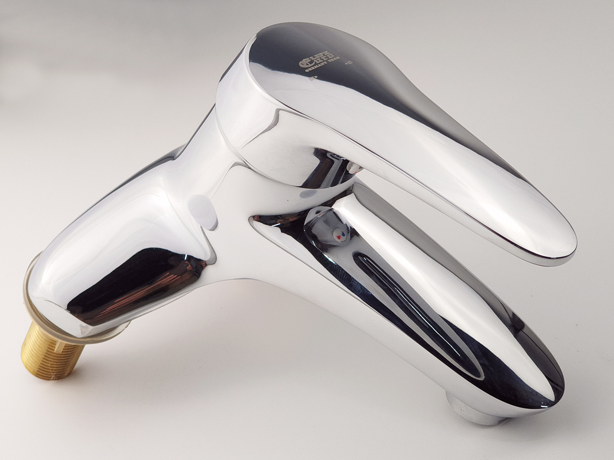 Vòi Lavabo 2 chân nóng lạnh Đồng mạ Chrome Eurolife EL-LOT03-1