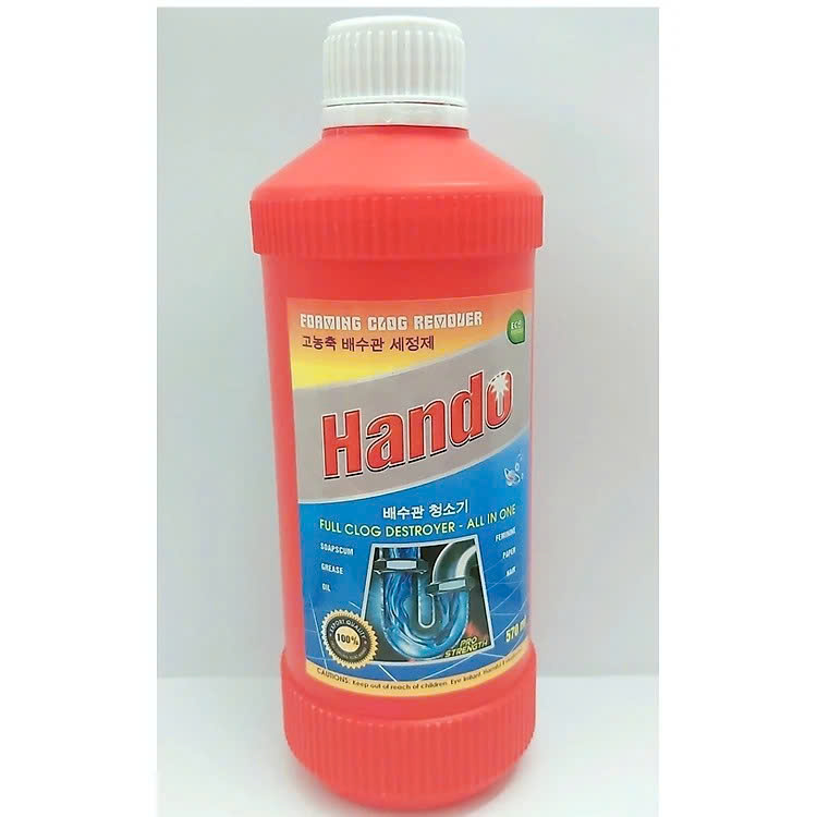 Gel thông tắc sinh học vệ sinh cống, làm sạch đường ống, chậu rửa bát, nhà vệ sinh Nước thông tắc đường ống thoát nước 570ml xuất khẩu