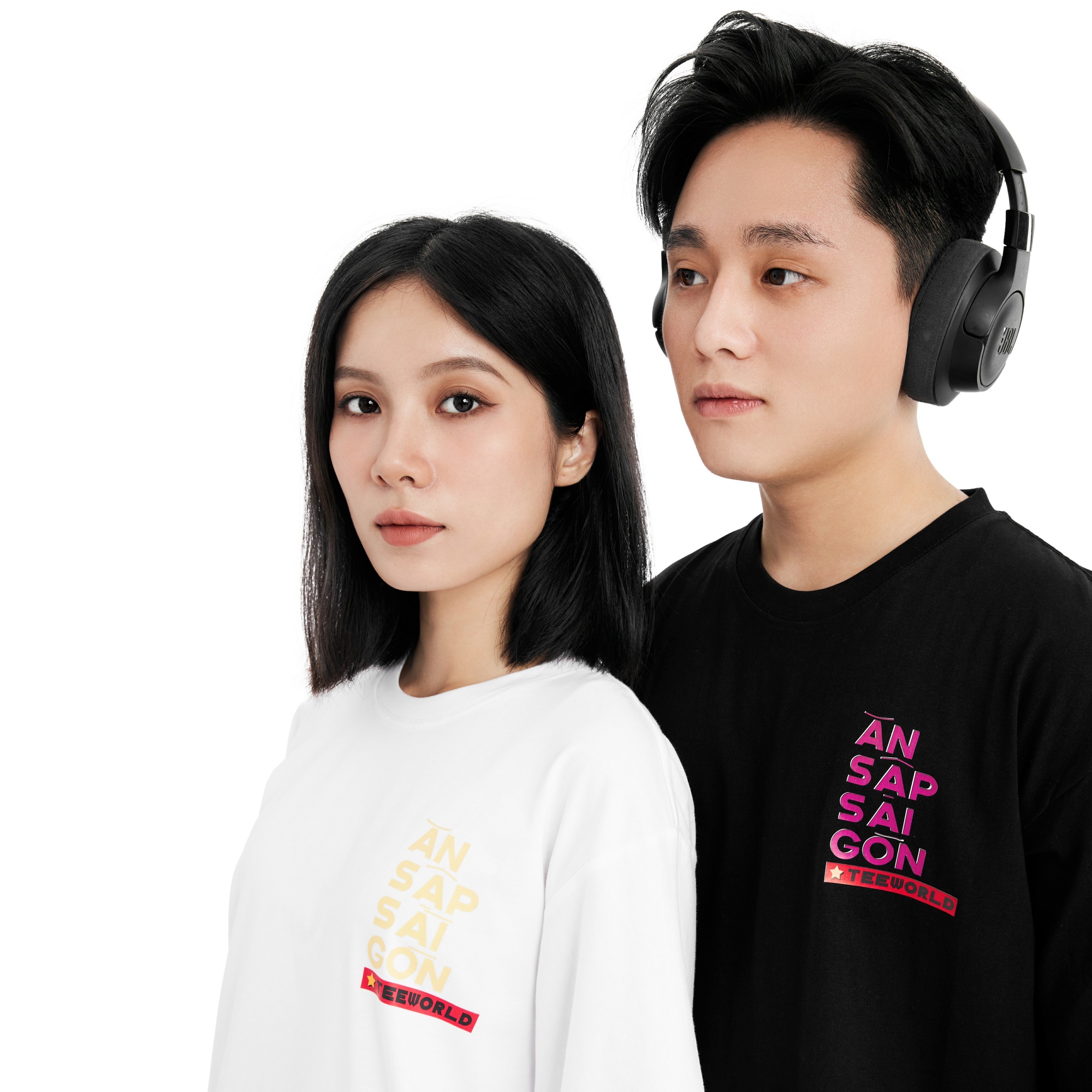 Áo Thun Teeworld Ăn Sập Sài Gòn Unisex Nam Nữ Form Rộng