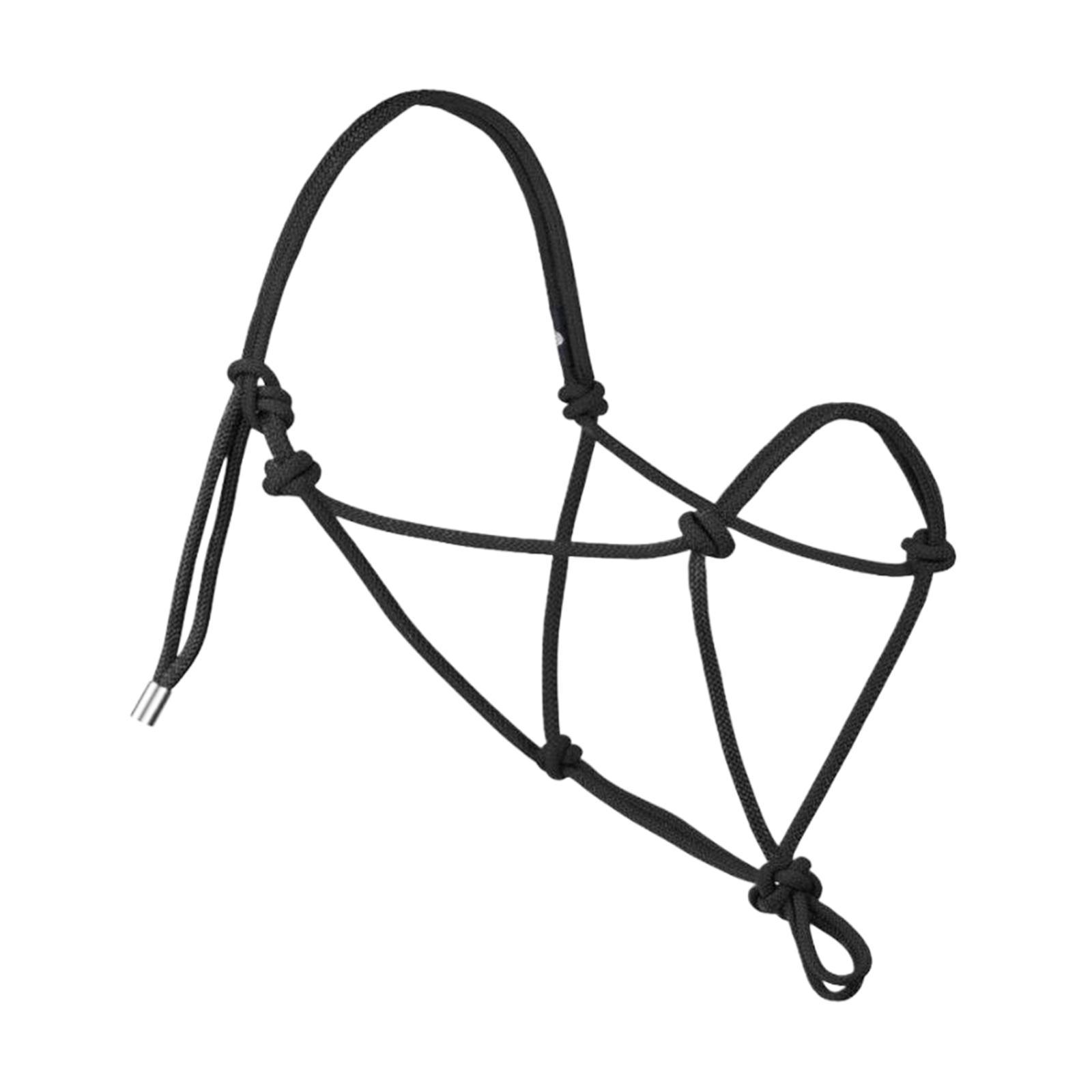 Horse Rope Training Halter Farm Durable Adjustable Horse Halters