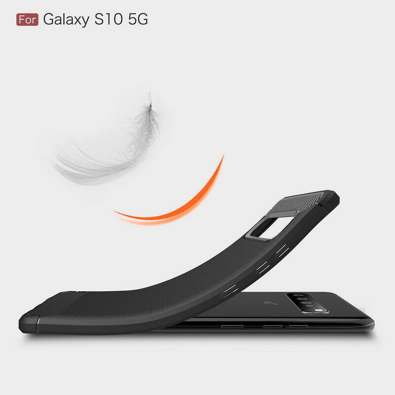 Ốp lưng chống sốc cho Samsung Galaxy S10 5G hiệu Likgus (chuẩn quân đội, chống va đập, chống vân tay) - Hàng nhập khẩu