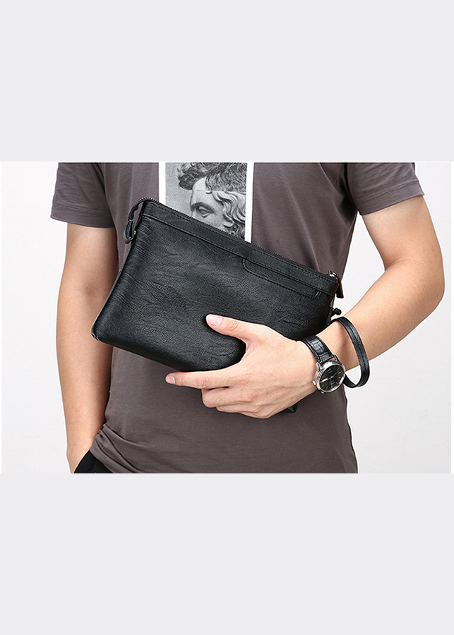 Ví cầm tay nam - Clutch nam da pu 3187