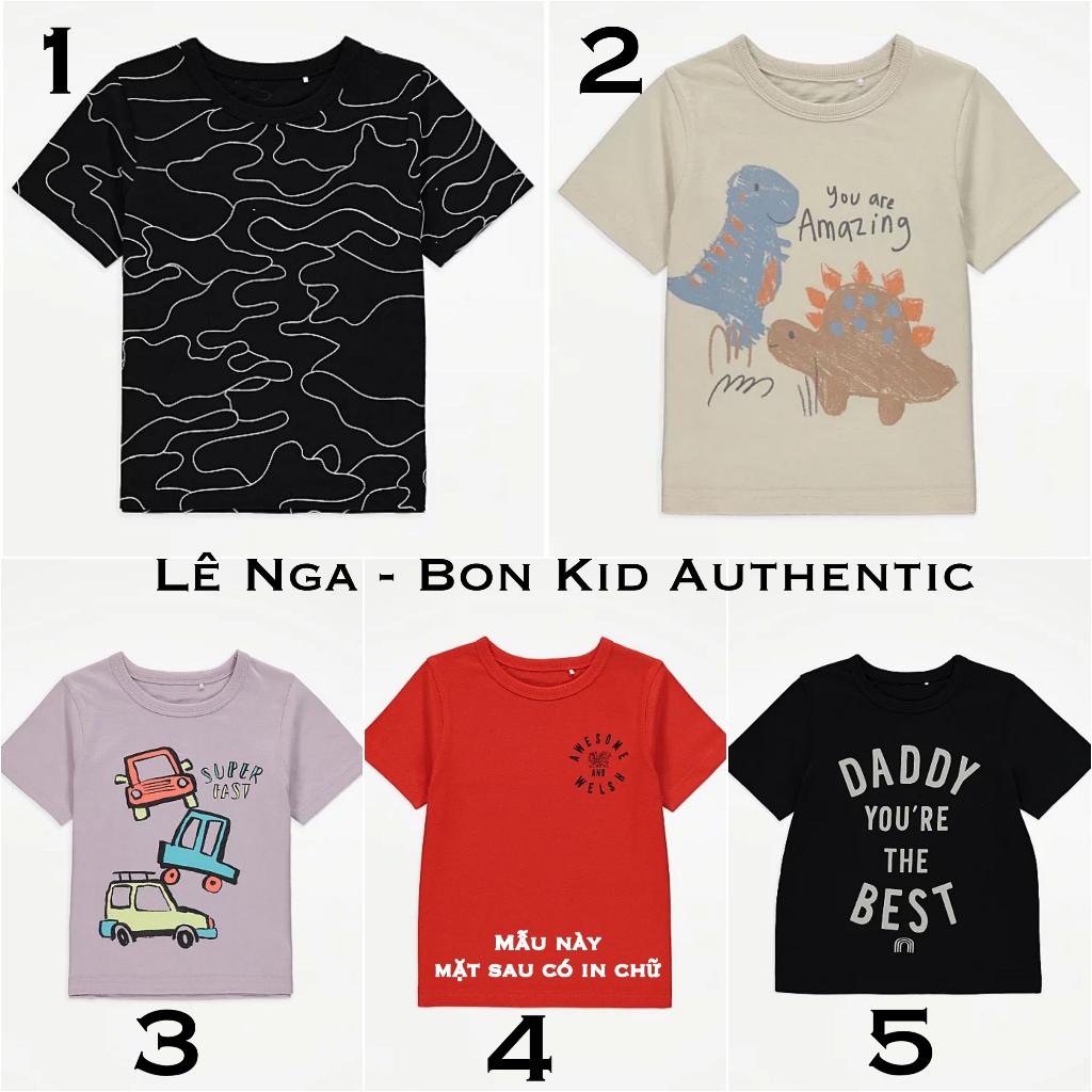 Áo phông lẻ GEO sz từ 12-18m đến 6-7y