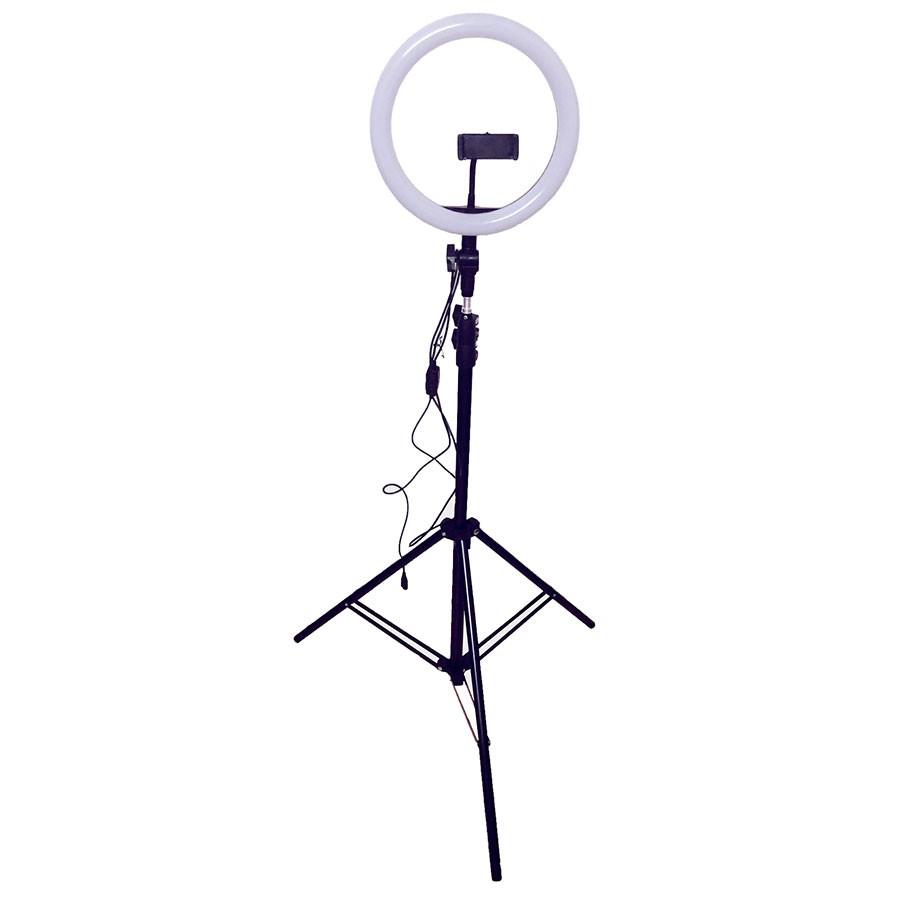 Đèn spa live stream 26cm chân 1,7m hạ được xuống 60cm,livestream makeup