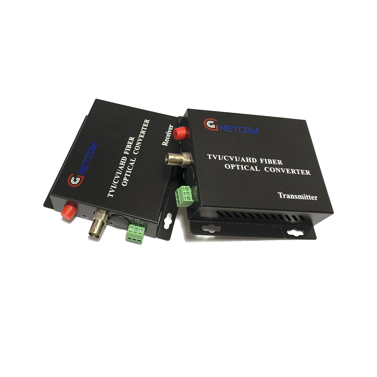 Bộ chuyển đổi video sang quang 1 kênh GNETCOM HL-1V1D-20T/R-1080P - Hàng Chính Hãng