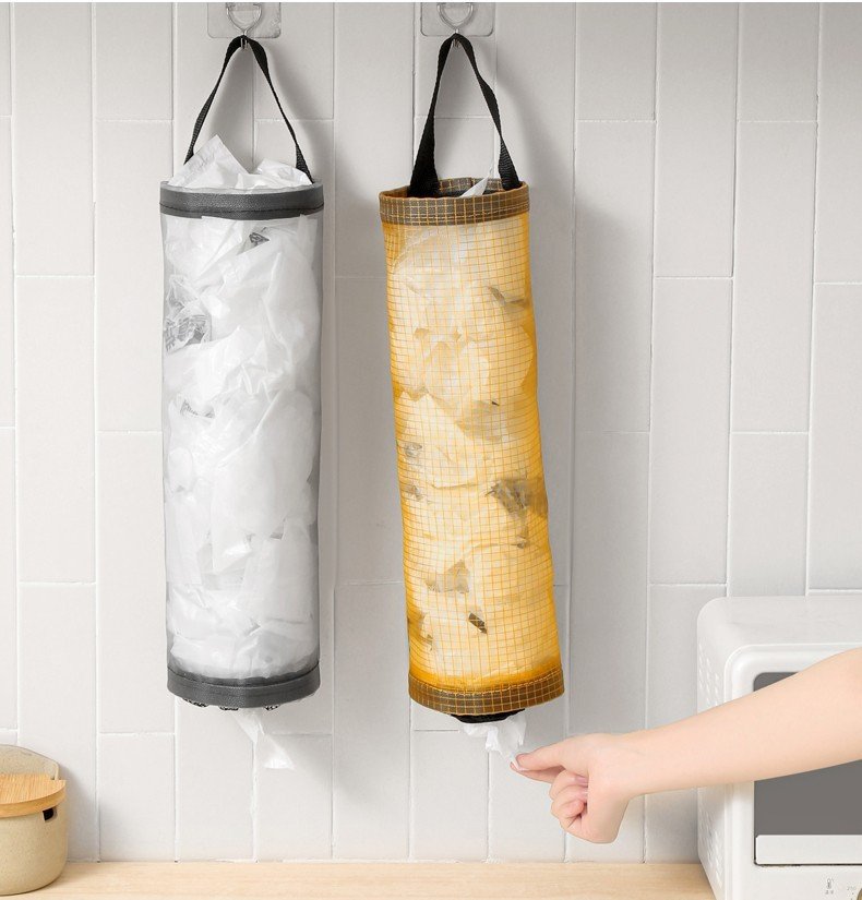 GIỎ ĐỰNG TÚI NILON giúp trữ bao nilong gọn gàng tái sử dụng lại bịch nilon tiện lợi