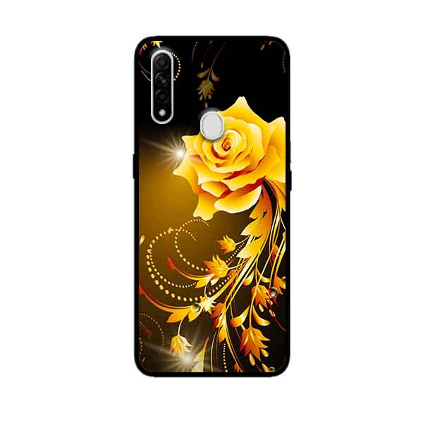 Ốp Lưng in cho Oppo A31 Mẫu Hoa Hồng 4 - Hàng Chính Hãng