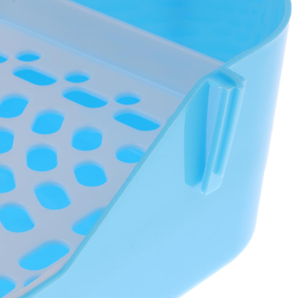 Small Animal Toy Toilet Rabbit Cage Corner Toilet Hamster Litter Tray Potty