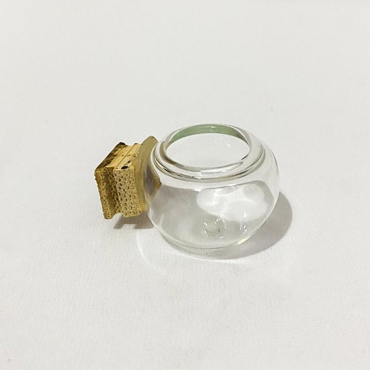 Cóng chim khuyên chất liệu thủy tinh cao cấp họa tiết siêu đẹp