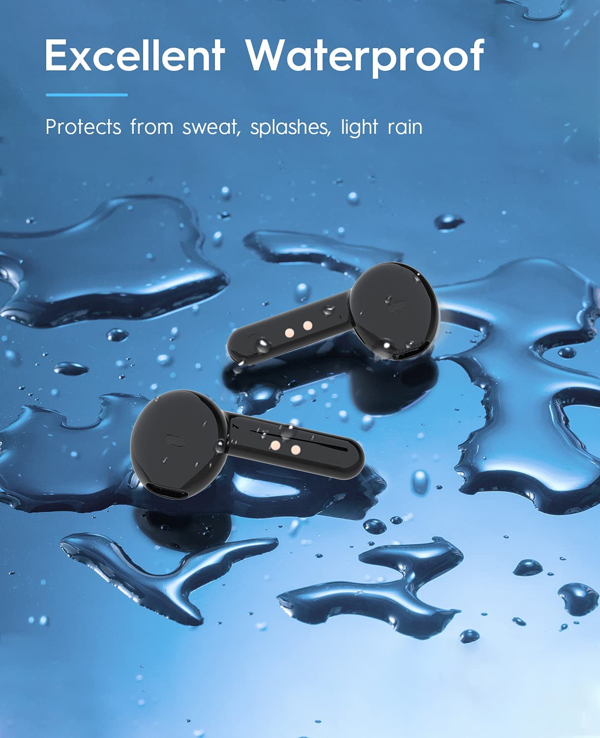 Tai nghe không dây kết nối Bluetooth TECNO BUDS 2 | Microphone gắn trong | Thiết kế tinh tế - Hàng Chính Hãng