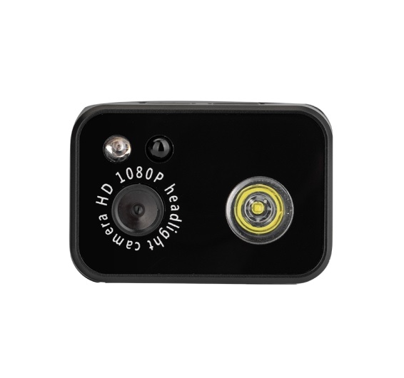 SOAIY Máy Quay Phim Gắn Đầu 2MP 1080P HD 1000mAh Có Đèn Chiếu Sáng Cho Leo Núi, Lái Xe, Du Lịch Và Thể Thao Ngoài Trời D7 - Hàng Nhập Khẩu