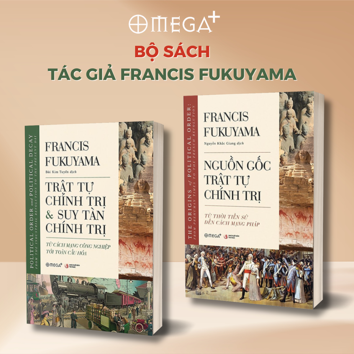 Combo 2 Cuốn Bộ Sách Fukuyama – Lịch Sử Chính Trị