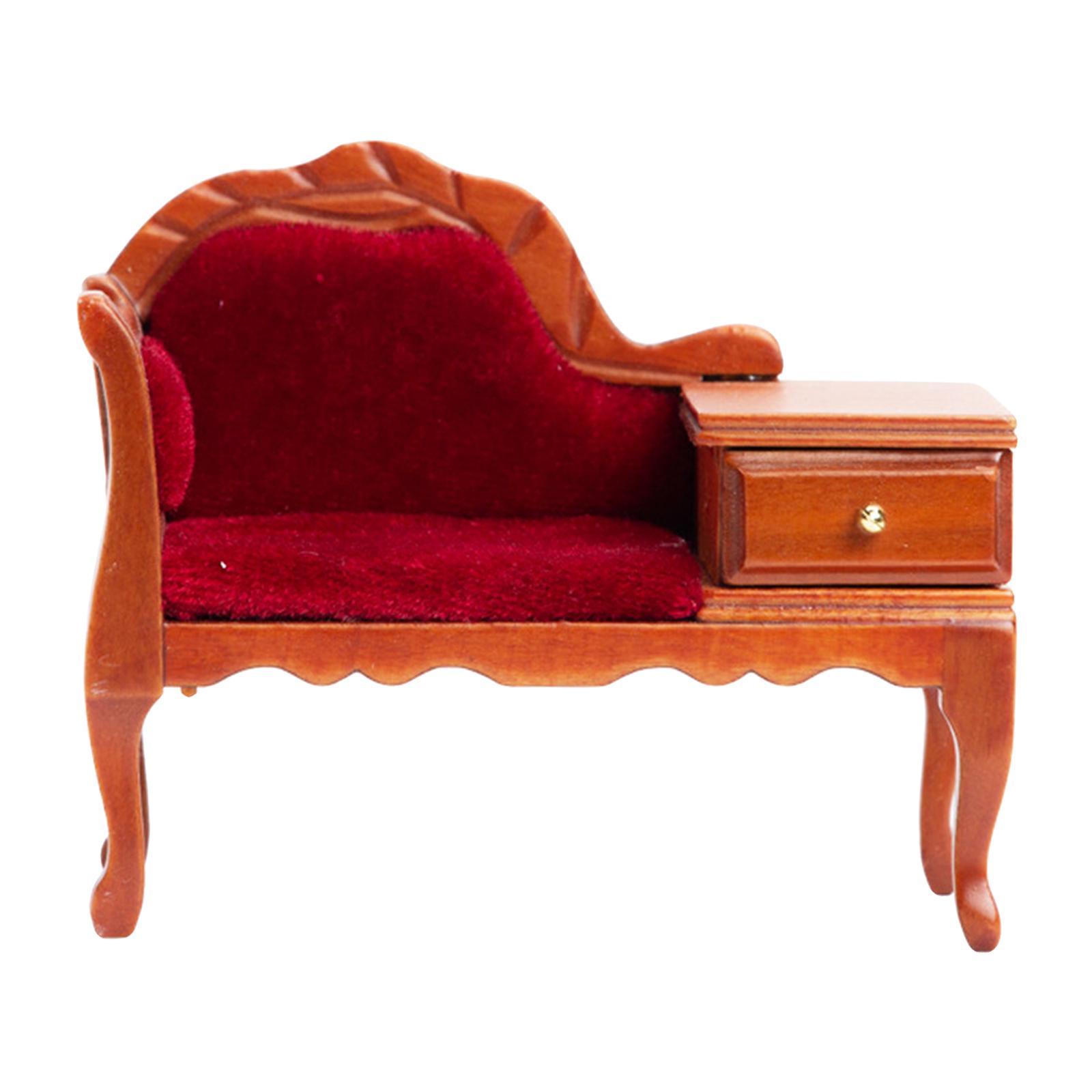 1/12 Scale Dollhouse Miniature Simulation Room Furniture