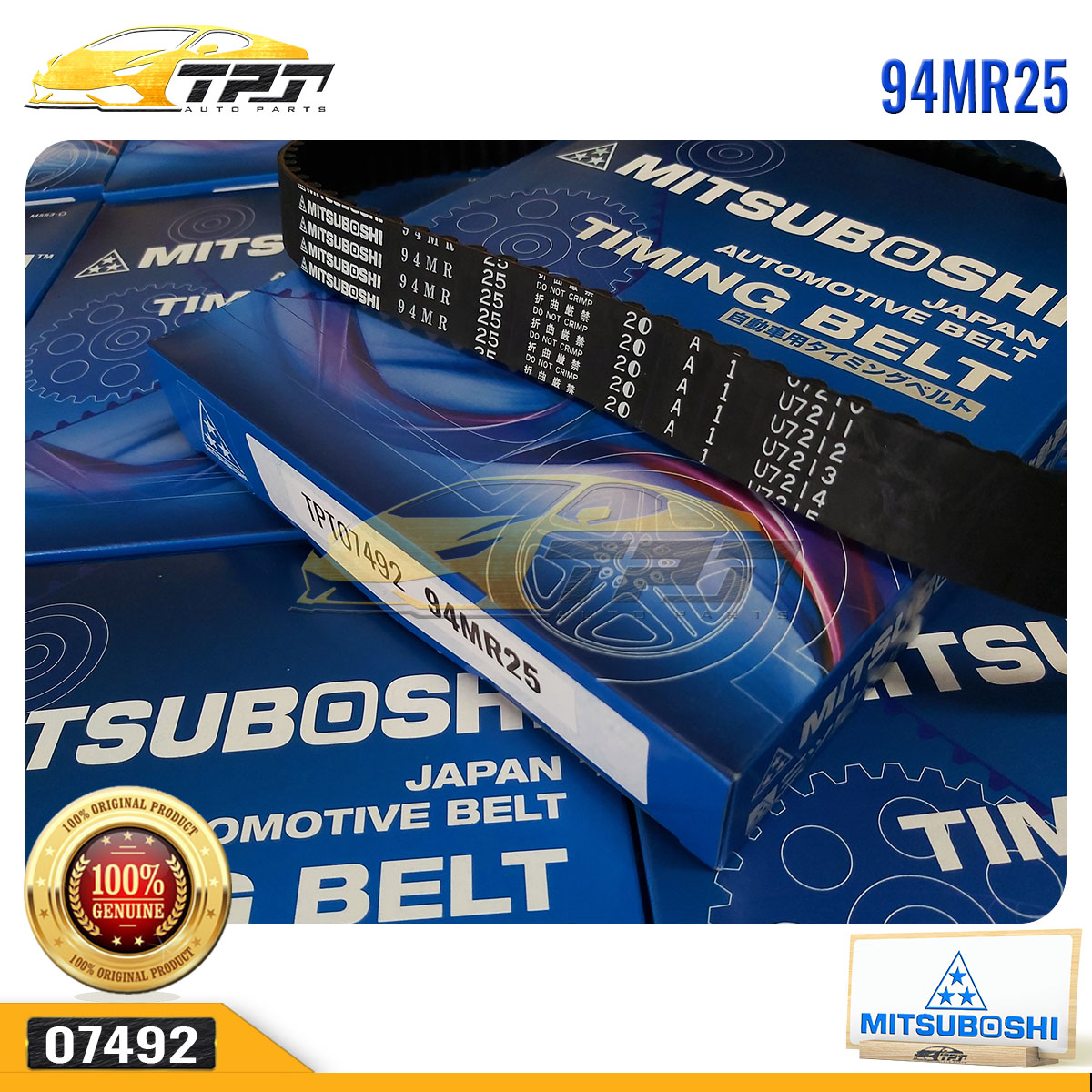Dây Curoa Cam / Dây Đai Răng Toyota LAND CRUISER 4.2 DIESEL 94MR25 - 94RU25 MITSUBOSHI - Japan