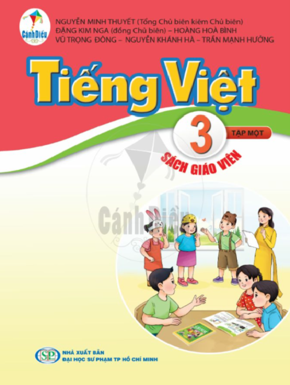 SGV Tiếng Việt Lớp 3 Tập 1 Cánh Diều Dành Cho Giáo Viên