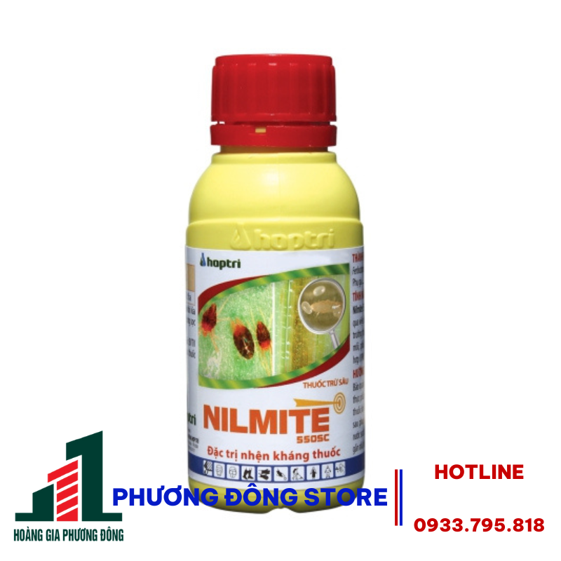 Thuốc diệt nhện kháng thuốc NILMITE 550SC - gói 10ml, chai 100ml