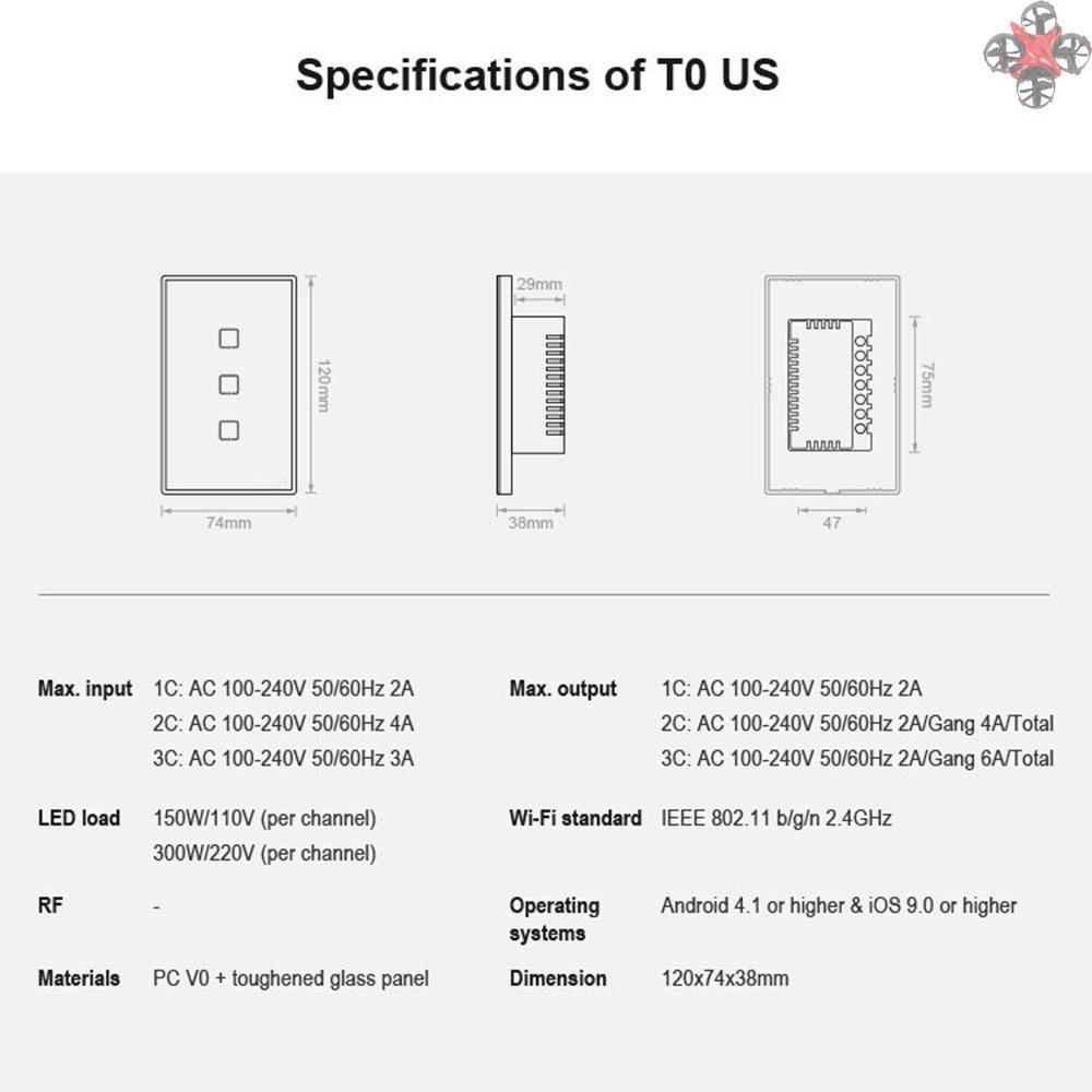 Công Tắc Điều Khiển Chuông Cửa Từ Xa Thông Minh Không Dây 2.4ghz