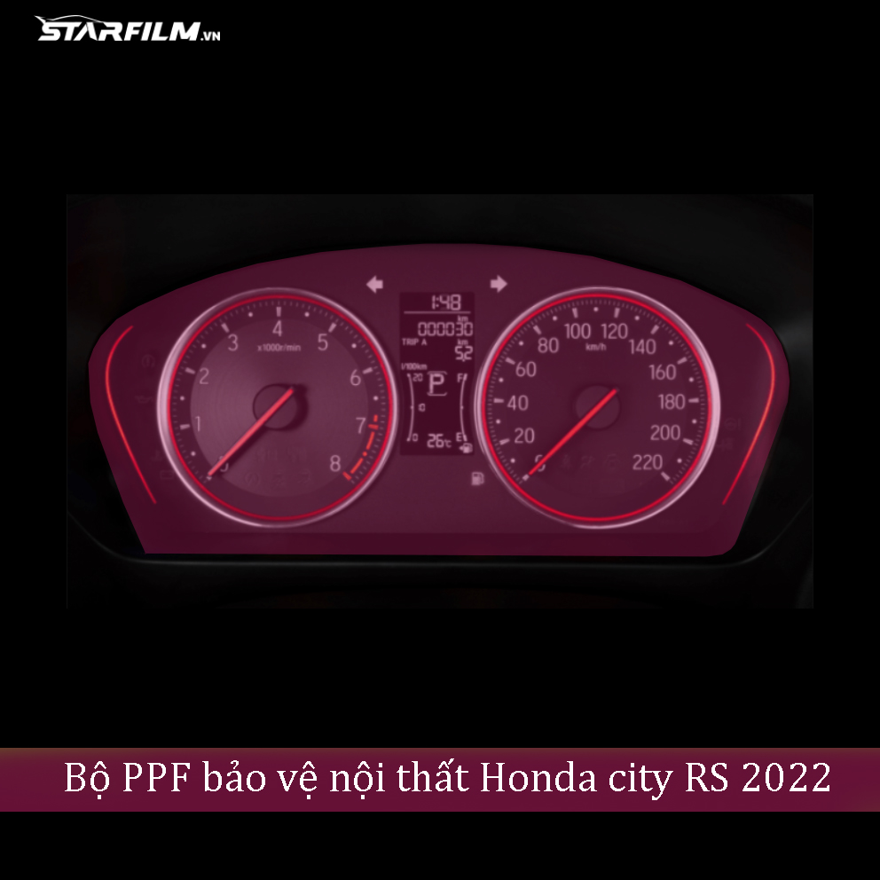 Honda City RS 2022 PPF TPU chống xước tự hồi phục STAR FILM