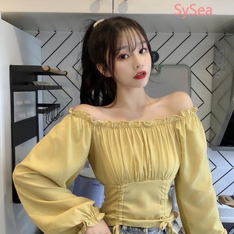 ÁO BẸT VAI RÚT DÂY ULZZANG