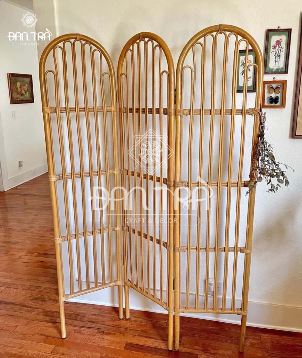 Vách Ngăn Mây Đan Thưa Gía Rẻ Đan Trà- Bình Phong Mây-Đồ Decor Mây Tre Đan Trà- Nội Thất Mây Tre Đan
