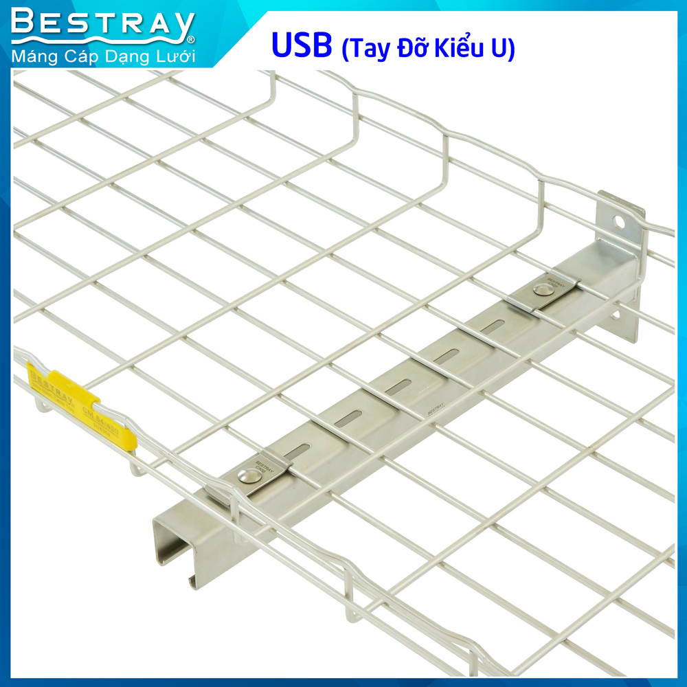 Tay Đỡ Kiểu U  | Giá Đỡ Máng Lưới Bestray | U-Strut Bracket (USB)