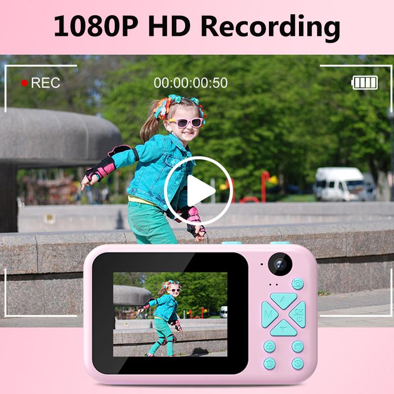 Mini Camera Child Cartoon Photographic Cameras HD Children's Digital Camera Video Recorder Camcorder Toys For Kids Girls Gift