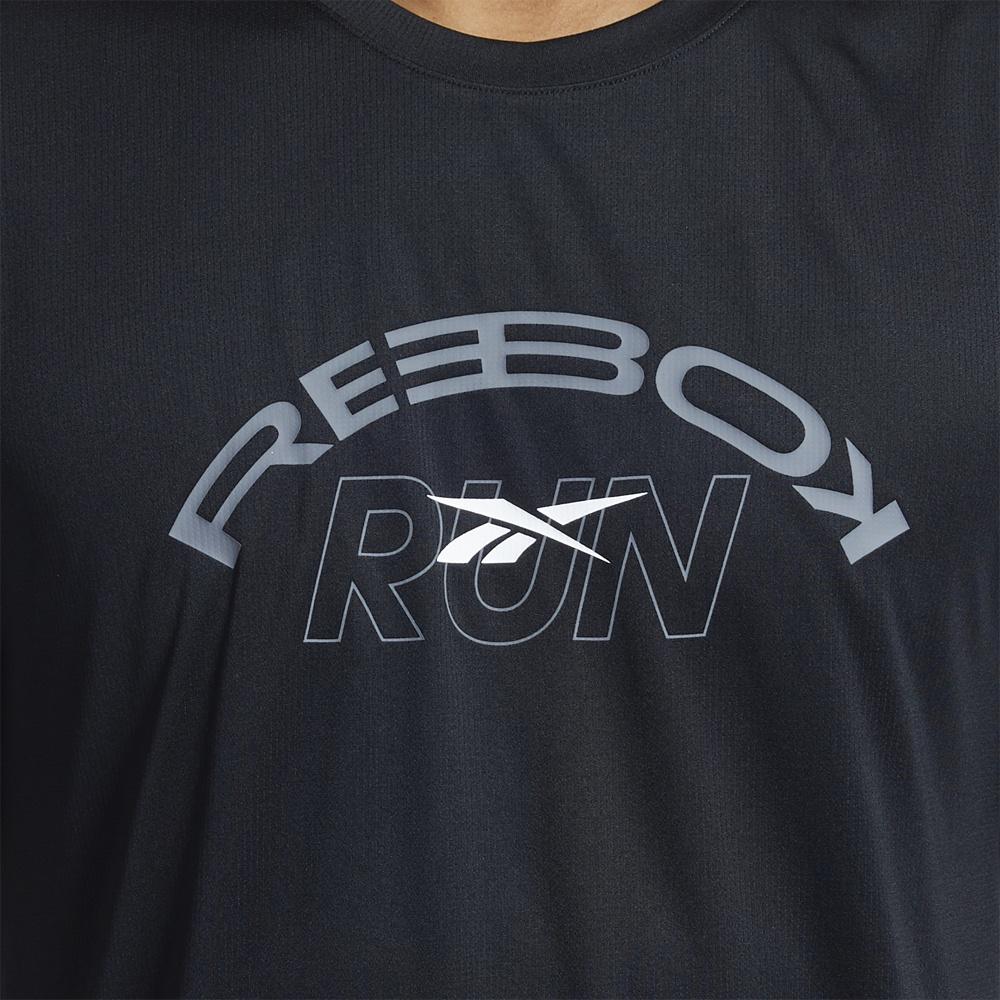 Reebok RUNNING Áo thun Tập luyện Nam Essentials Graphic Tee Màu đen HC6916