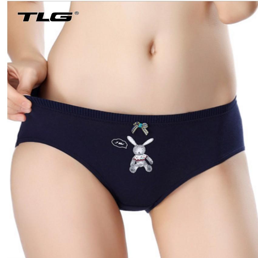 Bộ 4 Quần Lót Nữ Mềm Thoáng Hoạt Hình Tlg 281TI