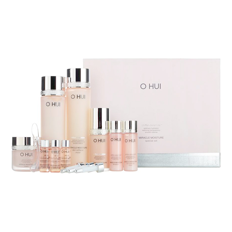 Bộ dưỡng ẩm 9 món OHUI Miracle Moisture 9pcs Set FI50299495