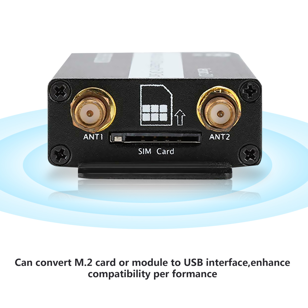 Bảng mạch bộ điều hợp Mô-đun LTE NGFF M.2 Phím B sang USB 3.0 với Khe cắm SIM 6/8 Chân cho Mô-đun WWAN / LTE / 3G 4G