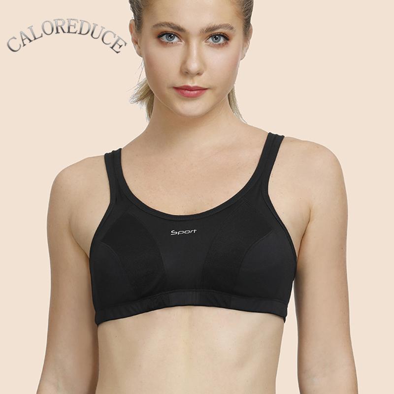 Phụ Nữ Áo Ngực Thể Thao Tác Động Cao Chống Sốc Quần Lót Bralette Chuyên Nghiệp Tập Yoga Racerback Bể Tập Thể Dục Thể Thao Crop Plus Kích Thước