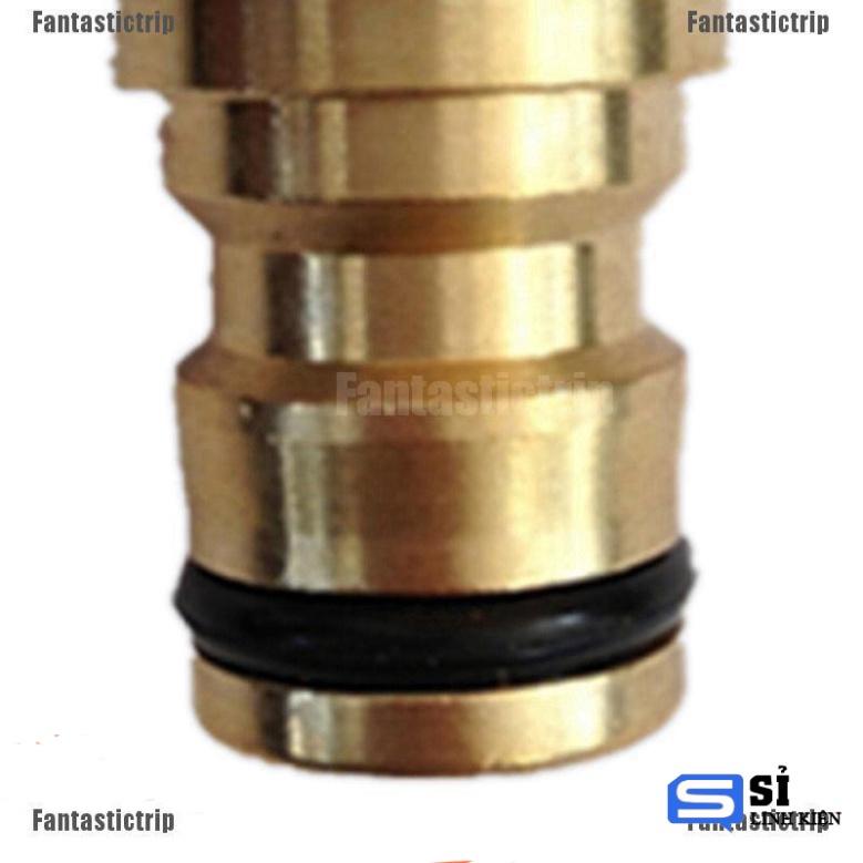 Đầu nối ống nước bằng đồng thau nhanh 1 / 2 " 3 / 4 "