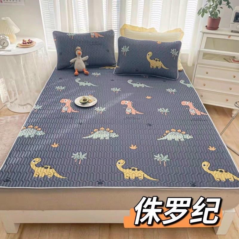 Chiếu điều hòa cao su non 5D M2T Bedding vải lụa Tencel mát cao su non Latex mềm mịn đủ kích thước m6/m8/2m2