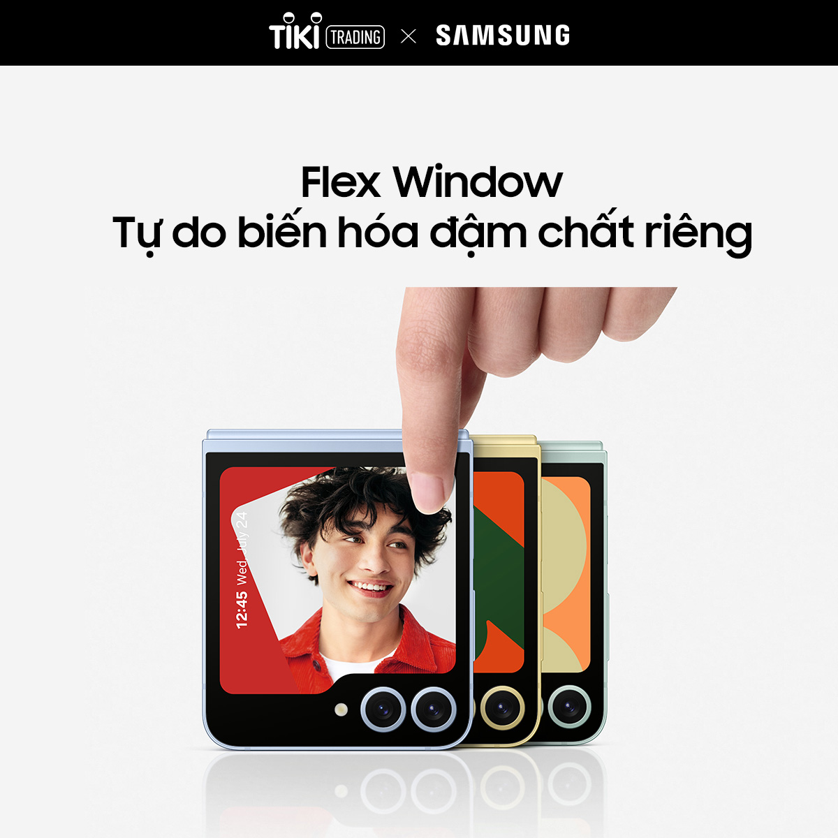 Điện thoại Samsung Galaxy Z Flip6 (12GB/ 512GB) - Hàng chính hãng
