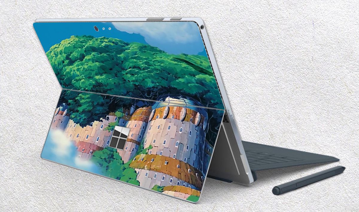 Skin dán hình Ghibli photo cho Surface Go, Pro 2, Pro 3, Pro 4, Pro 5, Pro 6, Pro 7, Pro X