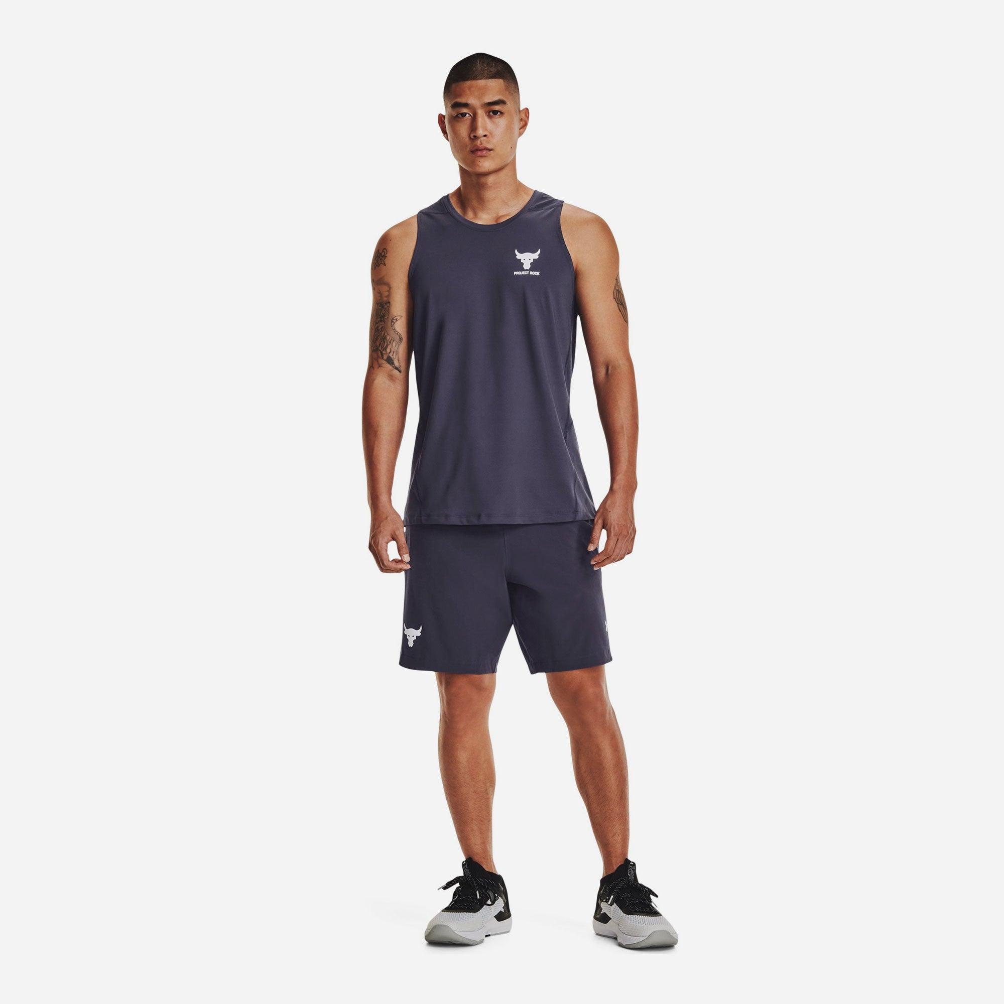 Áo ba lỗ thể thao nam Under Armour Pjt Rk Armourprint Ftd Tk - 1373804-558